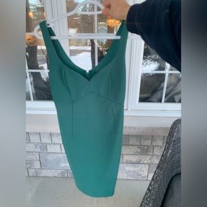 Green le chateau holiday dress